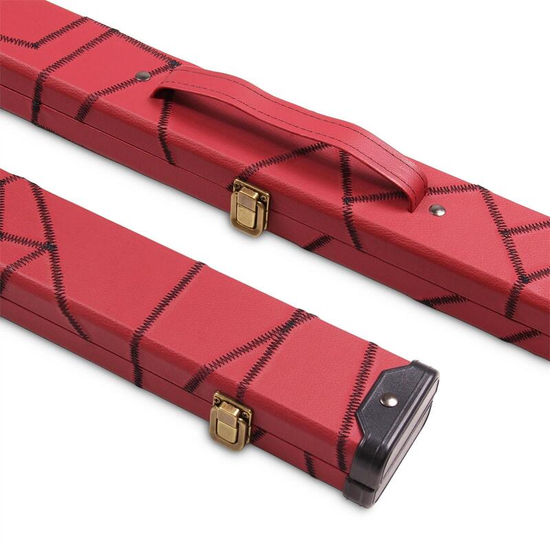 Funky Chalk Deluxe 1 Piece 2 Slot BURGUNDY CRAZY STITCH Snooker Pool