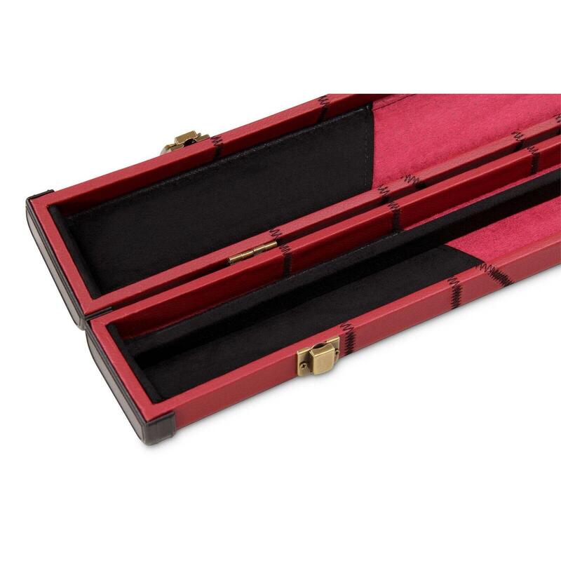 Funky Chalk Deluxe 1 Piece 2 Slot BURGUNDY CRAZY STITCH Snooker Pool