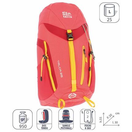 Sac à dos Élémenterre Talca 25 L
