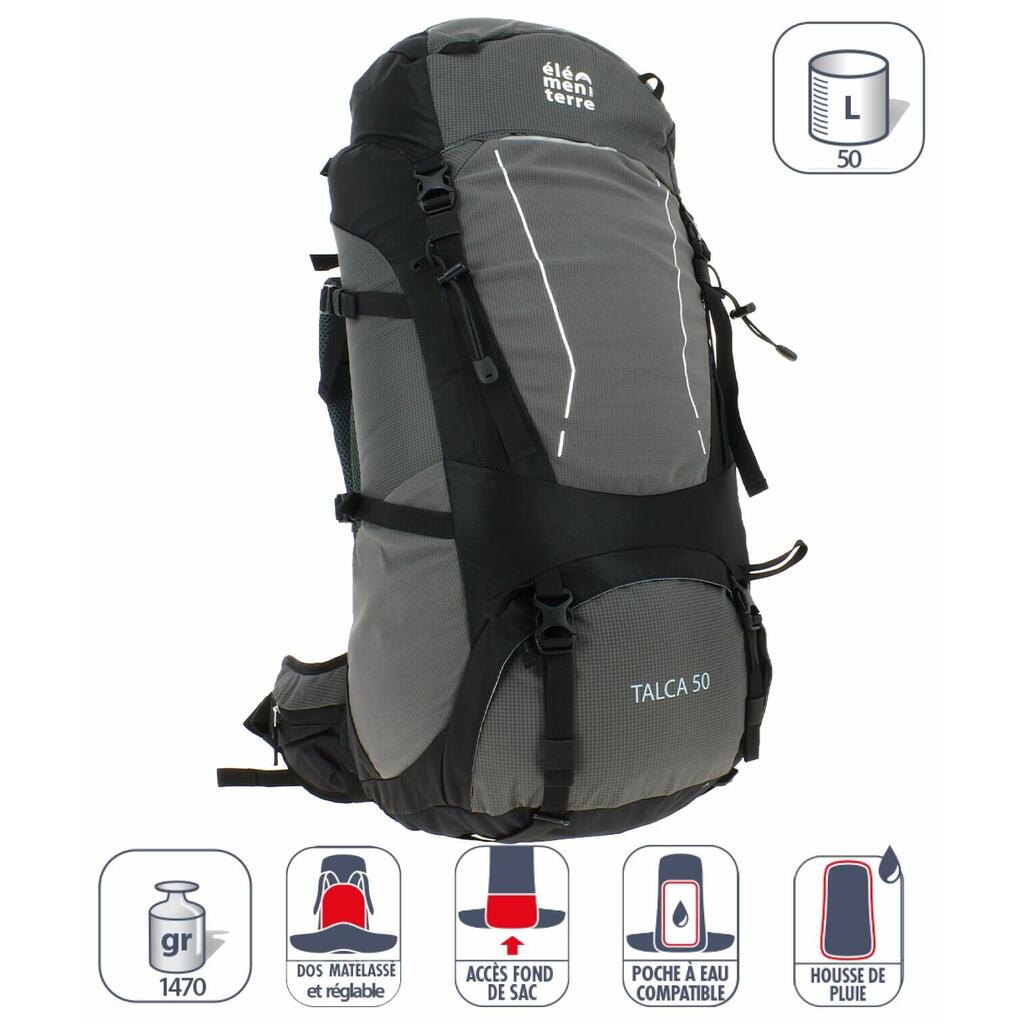 Elementerre talca 50 l backpack