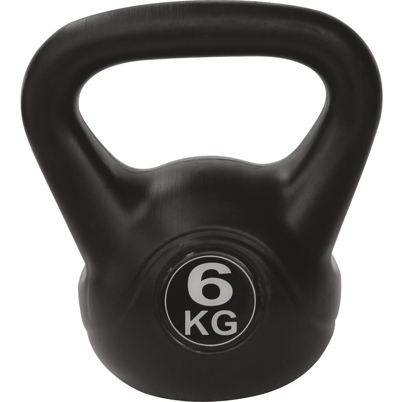 OZIO FITNESS Kettlebell Pesa Rusa Explosive 6kg con Revestimiento de Vinilo