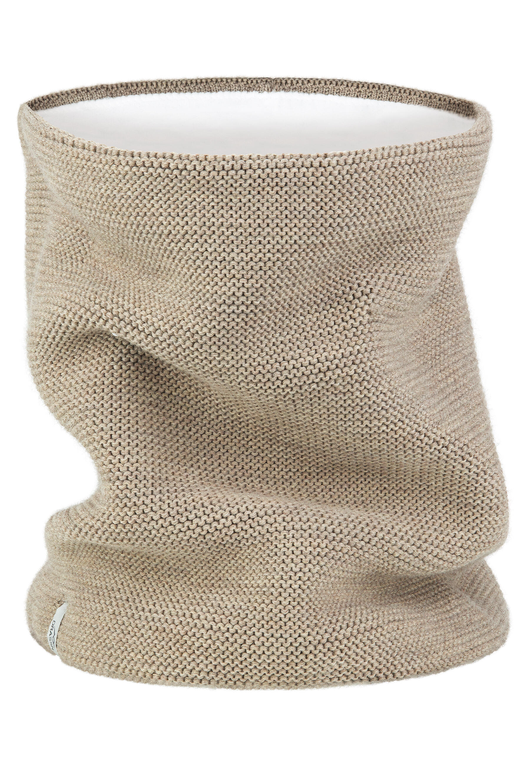 DRASSN Loop-Schal Parkstein |Recycelt| Beige Erwachsene DRASSN