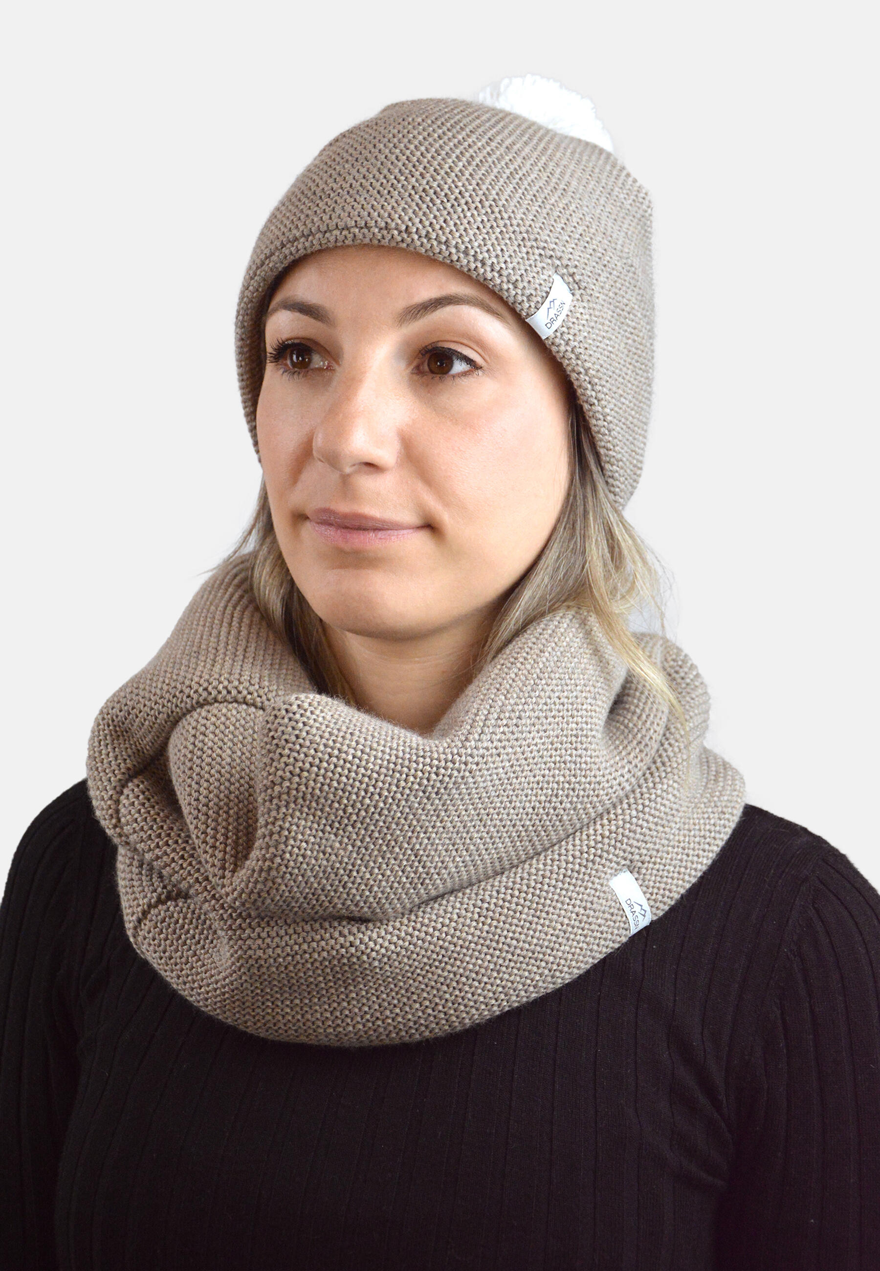 Loop-Schal Parkstein |Recycelt| Beige Erwachsene DRASSN 4/4