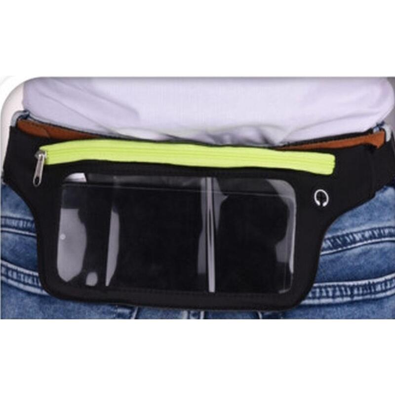 Borsetă sport, din spandex, QX Max, 16x9cm, culoarea negru