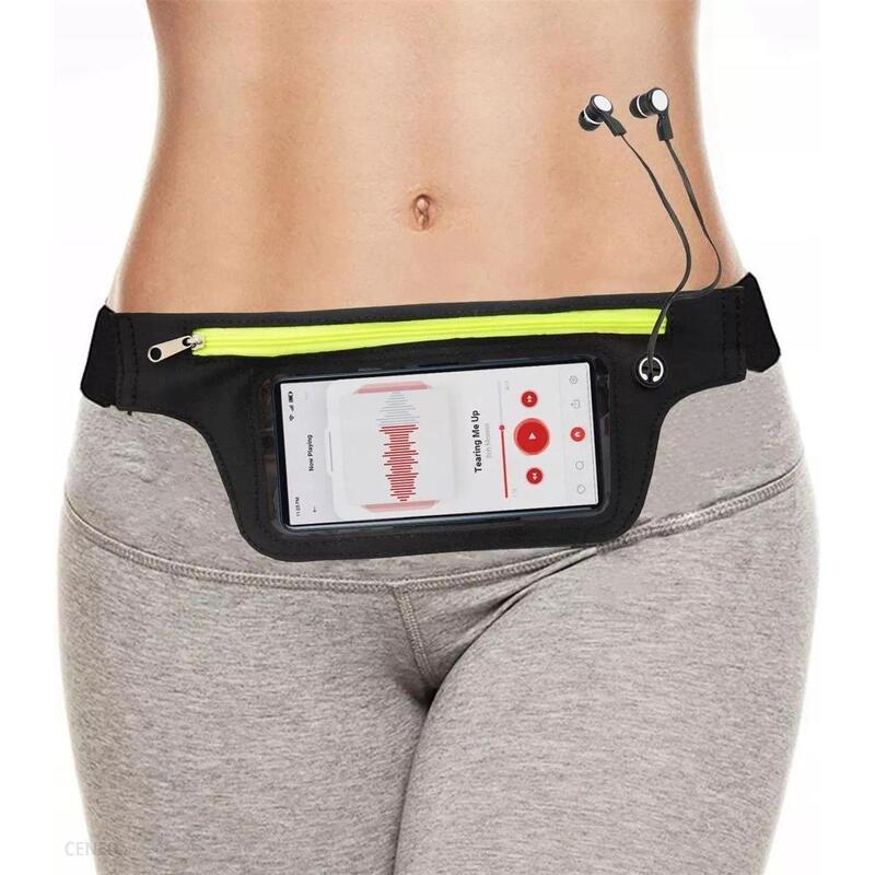 Borsetă sport, din spandex, QX Max, 16x9cm, culoarea negru