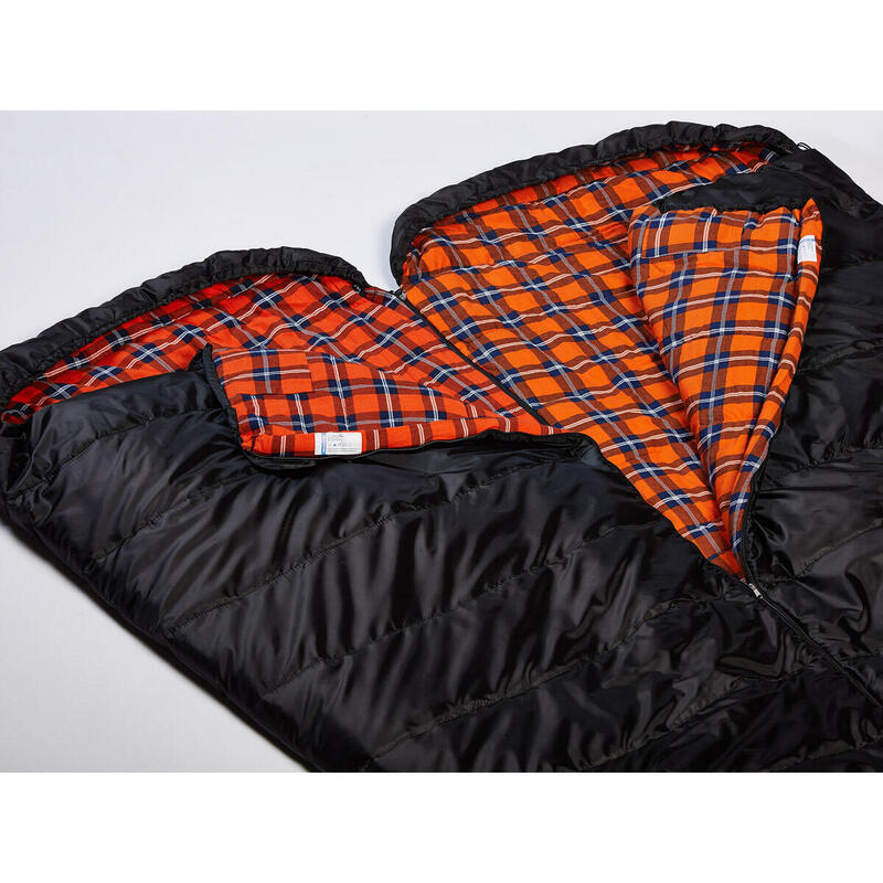 Sac de couchage Vegas Flanell - sarcophage XXL - Jusqu'à - 12°C - 220 x 110 cm