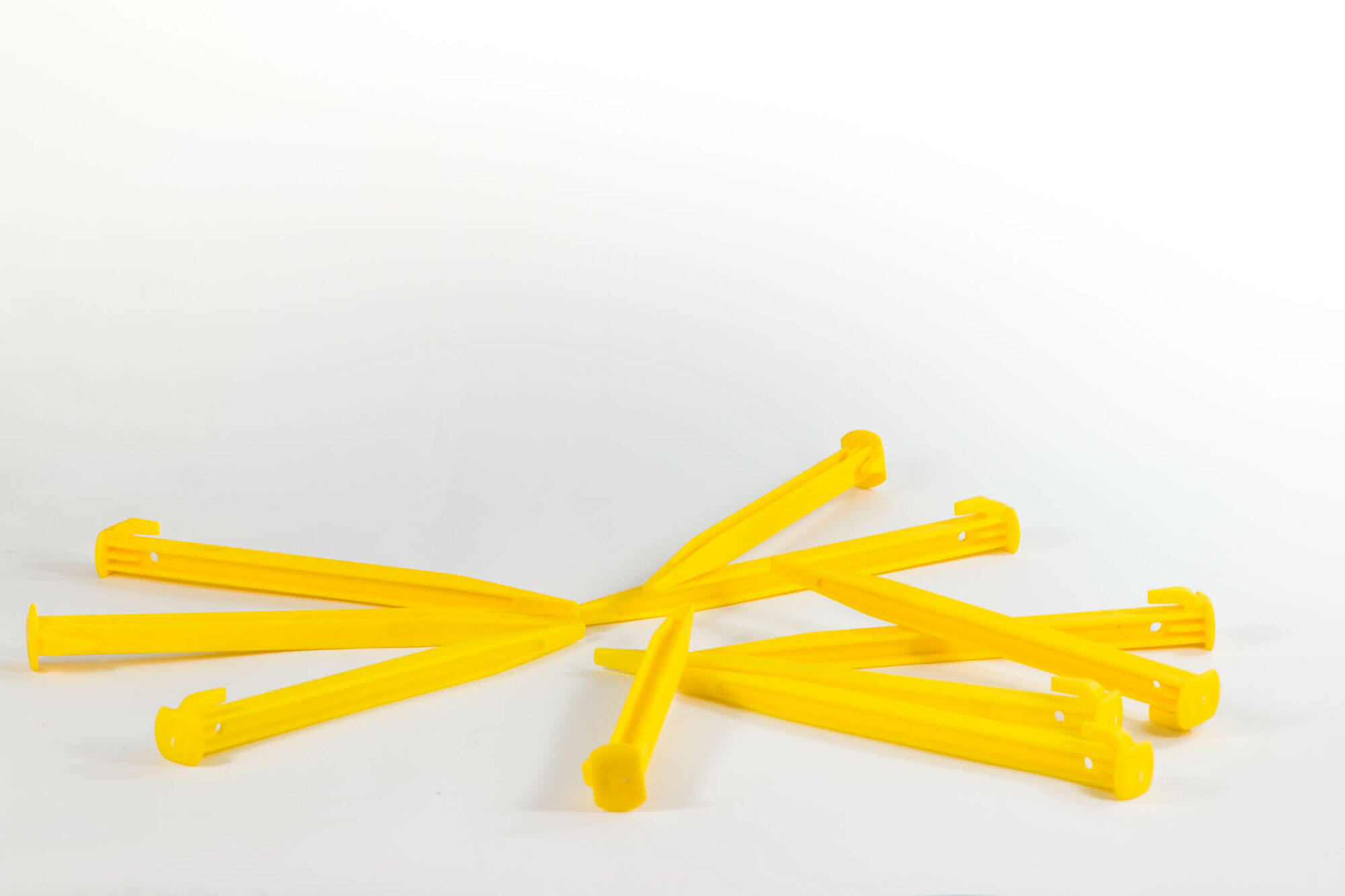 Lot de 10 piquets pour filet de foot 2/4
