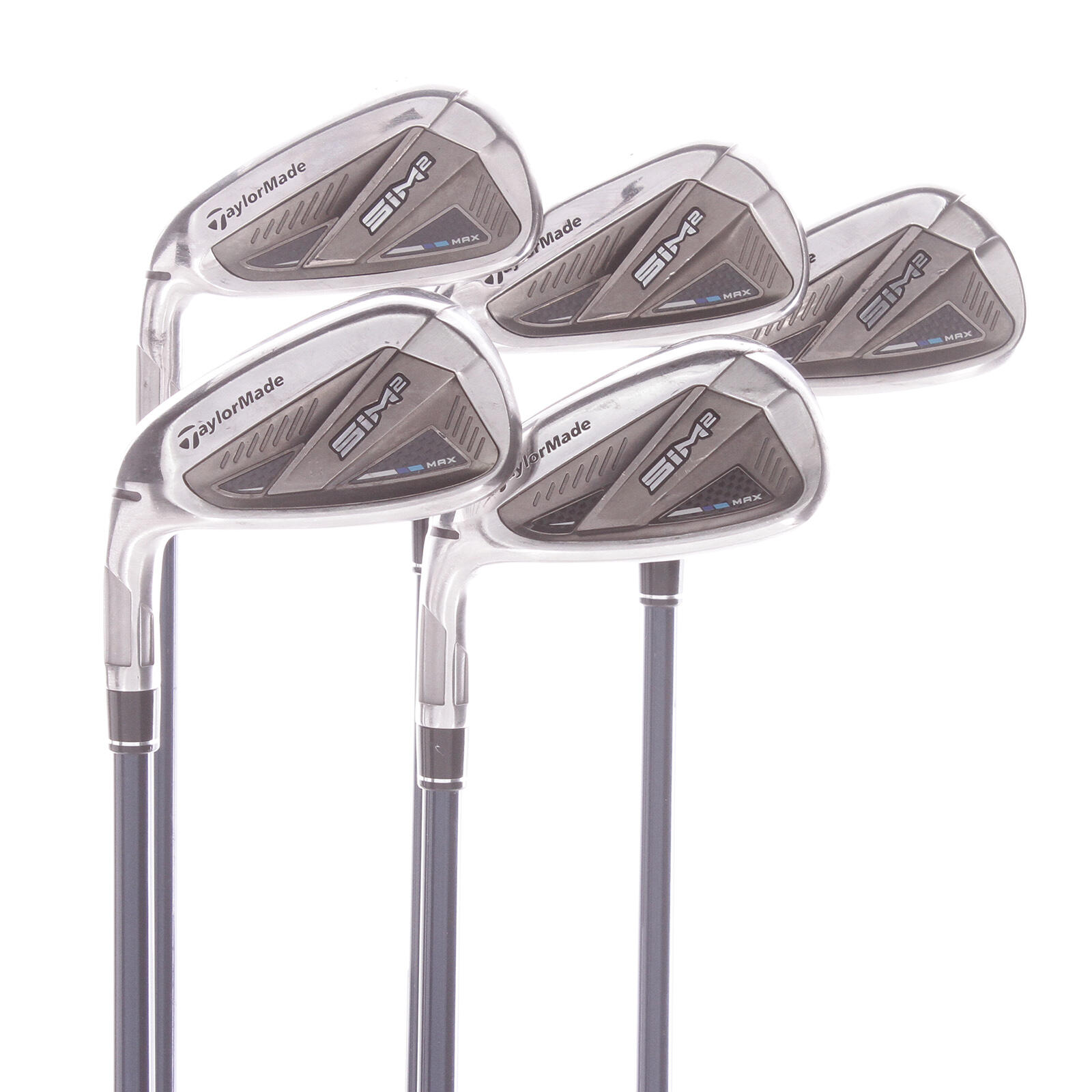 TAYLORMADE USED - Iron Set 6-PW TaylorMade Sim2 Max Graphite Shaft Senior Flex - GRADE B