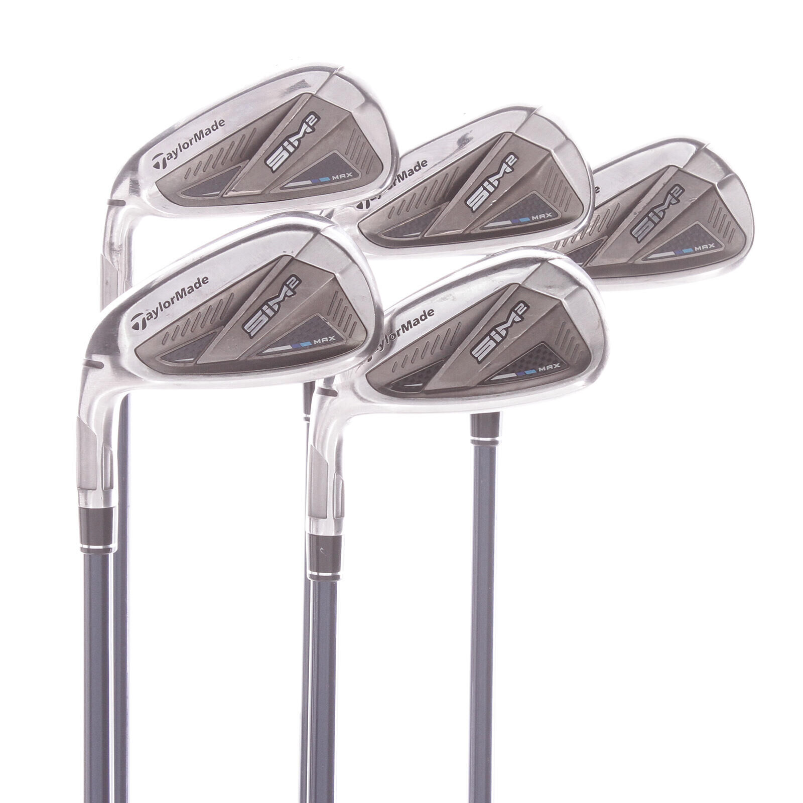 TAYLORMADE USED - Iron Set 6-PW TaylorMade Sim2 Max OS Graphite Shaft Senior Flex - GRADE B