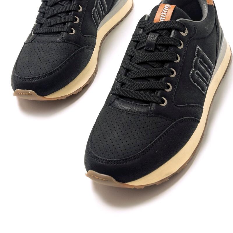 Zapatillas Caminar Hombre MTNG Porland Negro