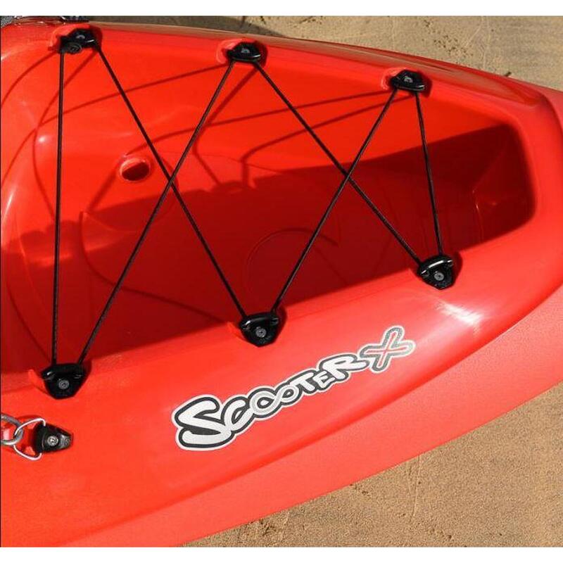 Jednoosobowy kajak sit on top do pływania Wave sport Scooter X