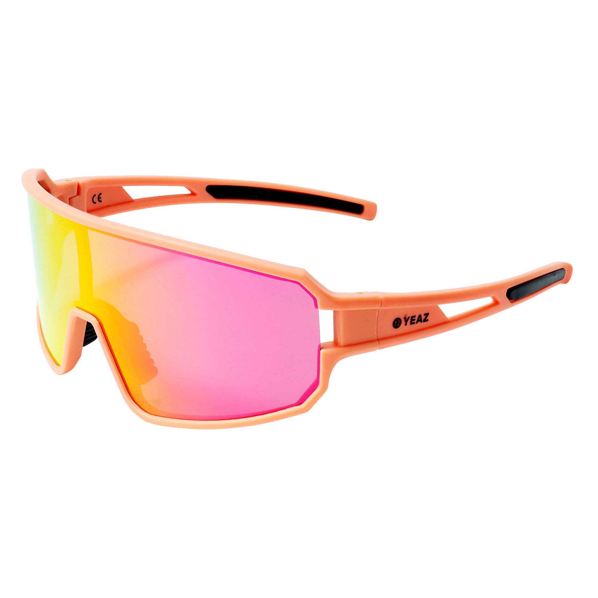 YEAZ Óculos de Sol Desportivos Branco Creme/Rosa SUNWAVE 3/4