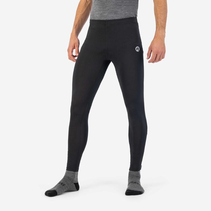 Hardloopbroek Heren Warme Hardlooptight Core Zwart