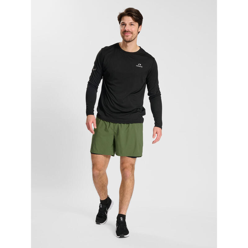 Cierre Con Cordón Pantalones Cortos Nwldetroit Running Hombre NEWLINE