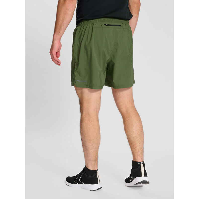 Cierre Con Cordón Pantalones Cortos Nwldetroit Running Hombre NEWLINE