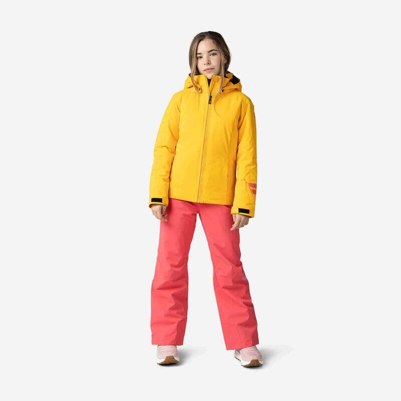 Kurtka narciarska dziewczęca ROSSIGNOL Girl Fonction Jkt żółty
