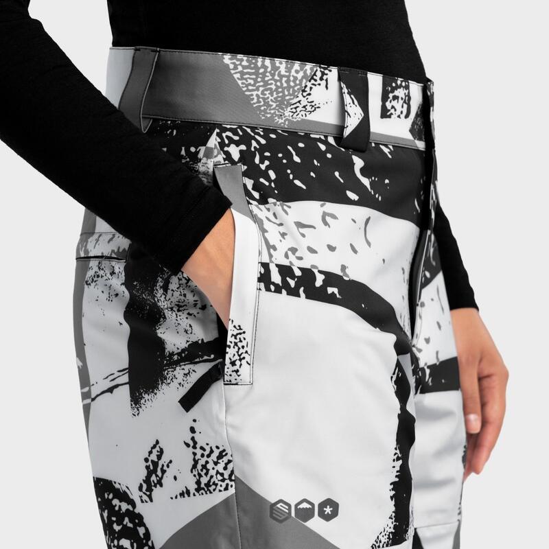 Dames Wintersport snowboard broek voor Sakha-W SIROKO Multicolor