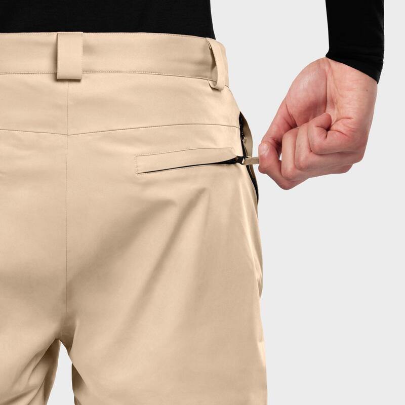 Pantaloni da snowboard da uomo Sport invernali Groot SIROKO Beige