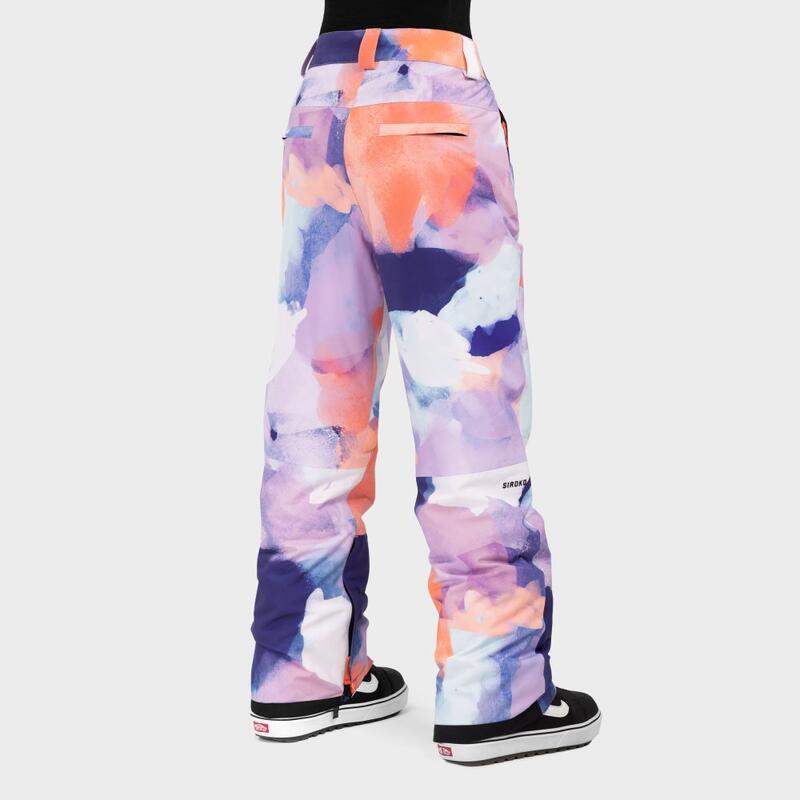 Pantaloni da snowboard da donna Sport invernali Starlit-W SIROKO Multicolore