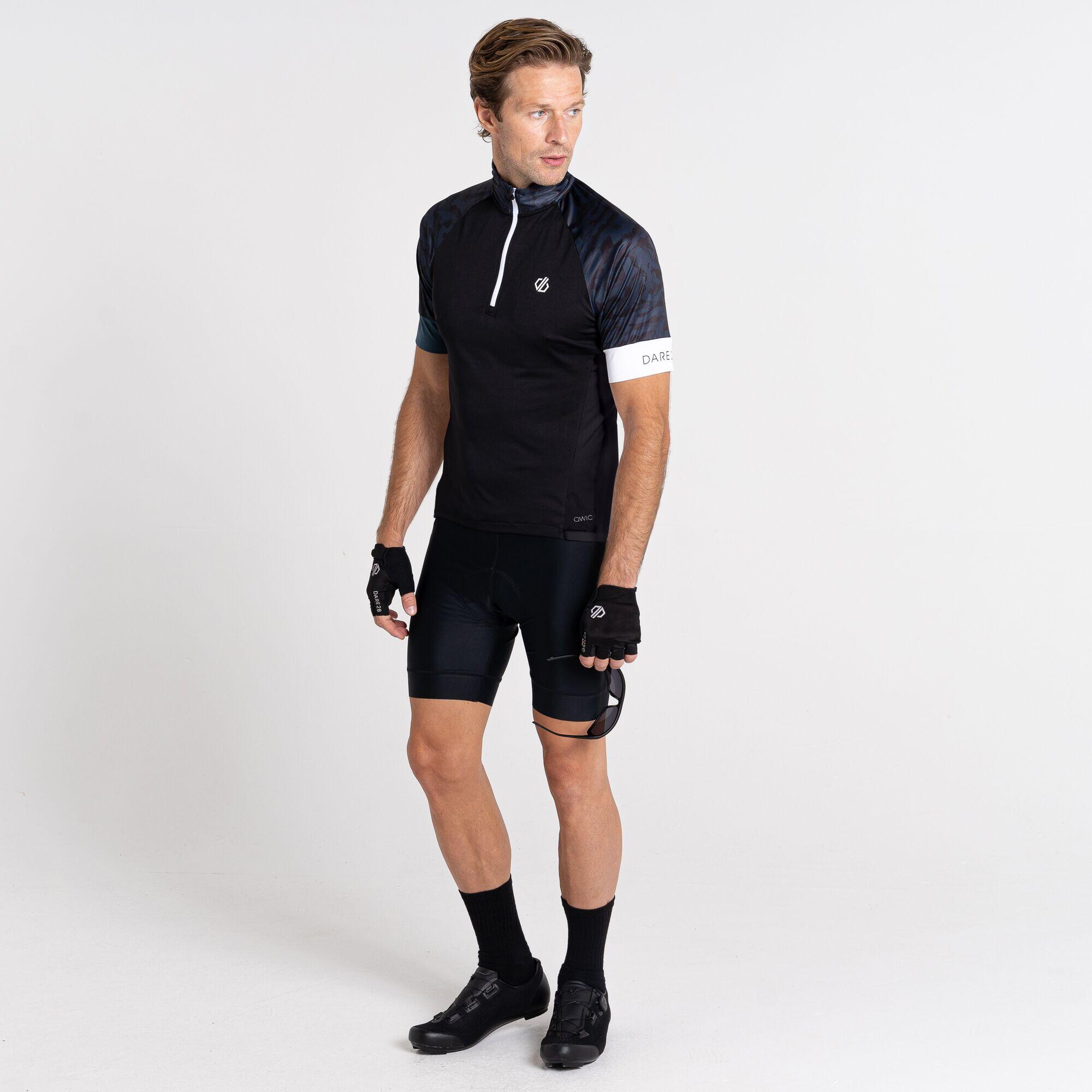 Stay the Course III Men's Cycling Half-Zip, Short Sleeve Jersey 2/5