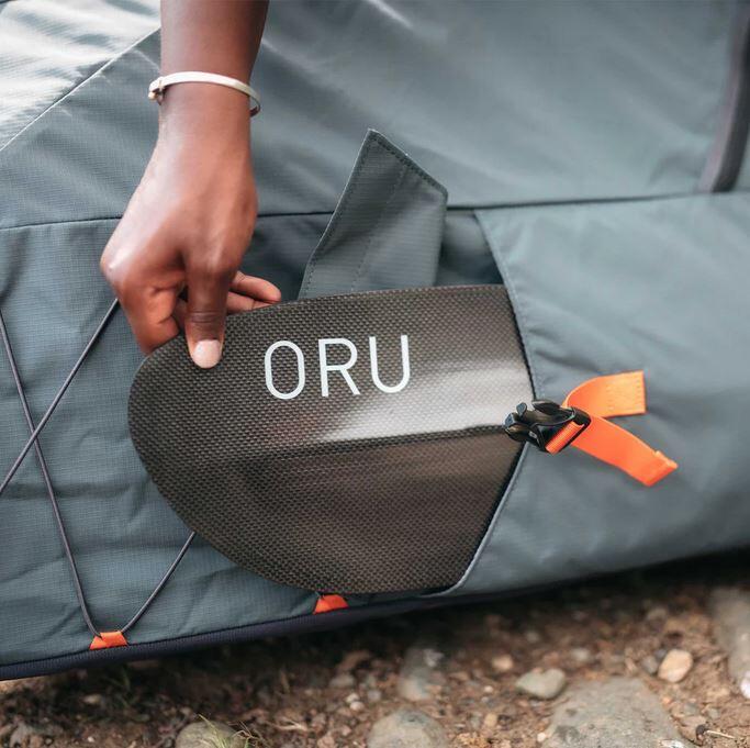 Wiosło kajakowe 4-częściowe składane Oru kayak carbon 220-230 cm packraft 5/6