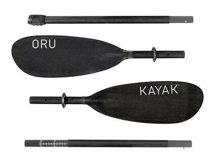 Wiosło kajakowe 4-częściowe składane Oru kayak carbon 220-230 cm packraft