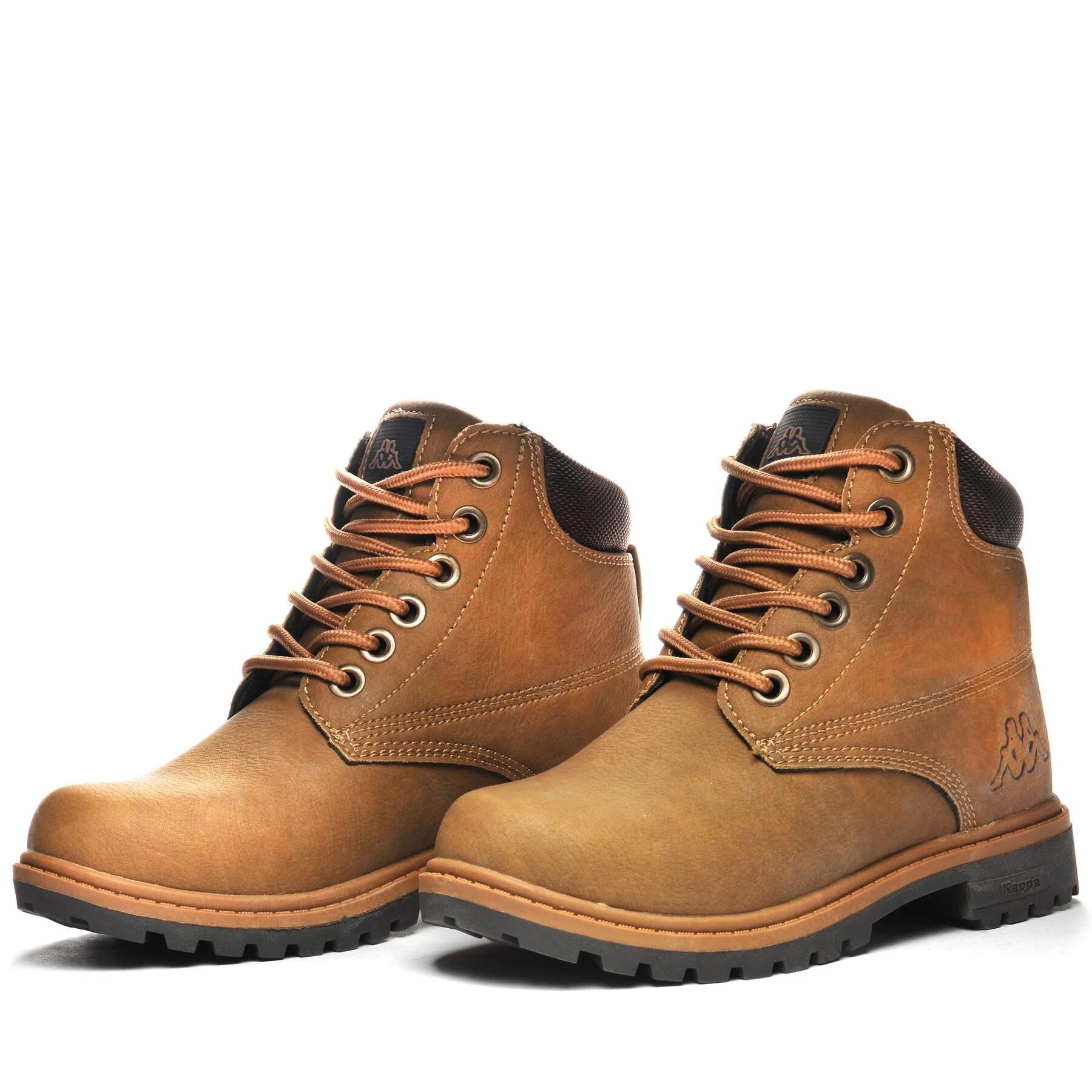 Ghete Kappa Unisex Tennessee, piele sintetică, maro, 36