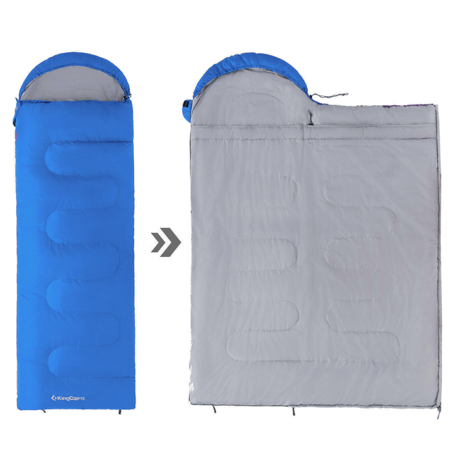 Oasis 250 Couvertures Enfants Sac de couchage été Camping 1,40 m