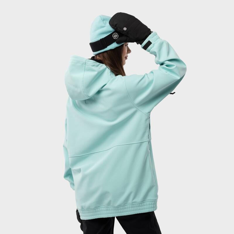 Chaqueta para snowboard/esquí mujer esquí y nieve W1-W Iceberg SIROKO Turquesa