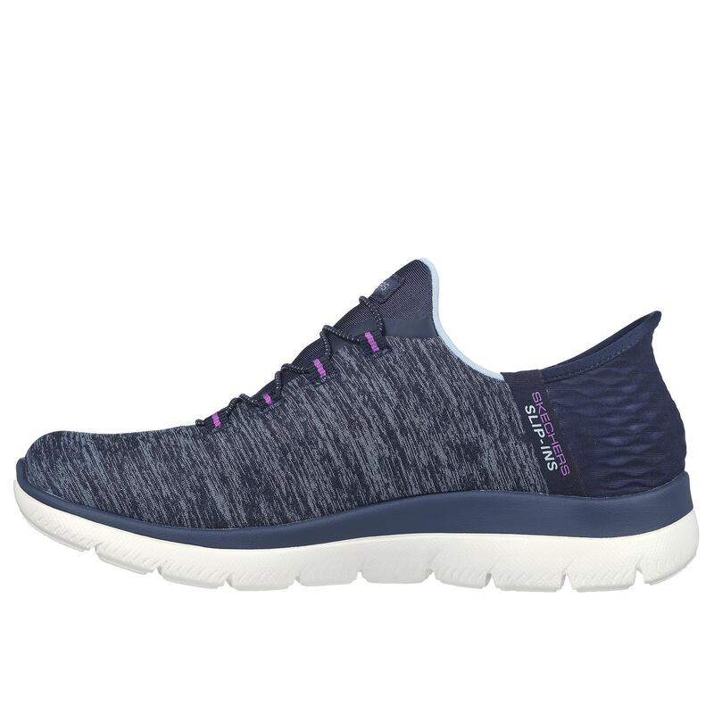 Zapatillas Deportivas Caminar Mujer Skechers 149937_NVPR Azul marino Elásticos