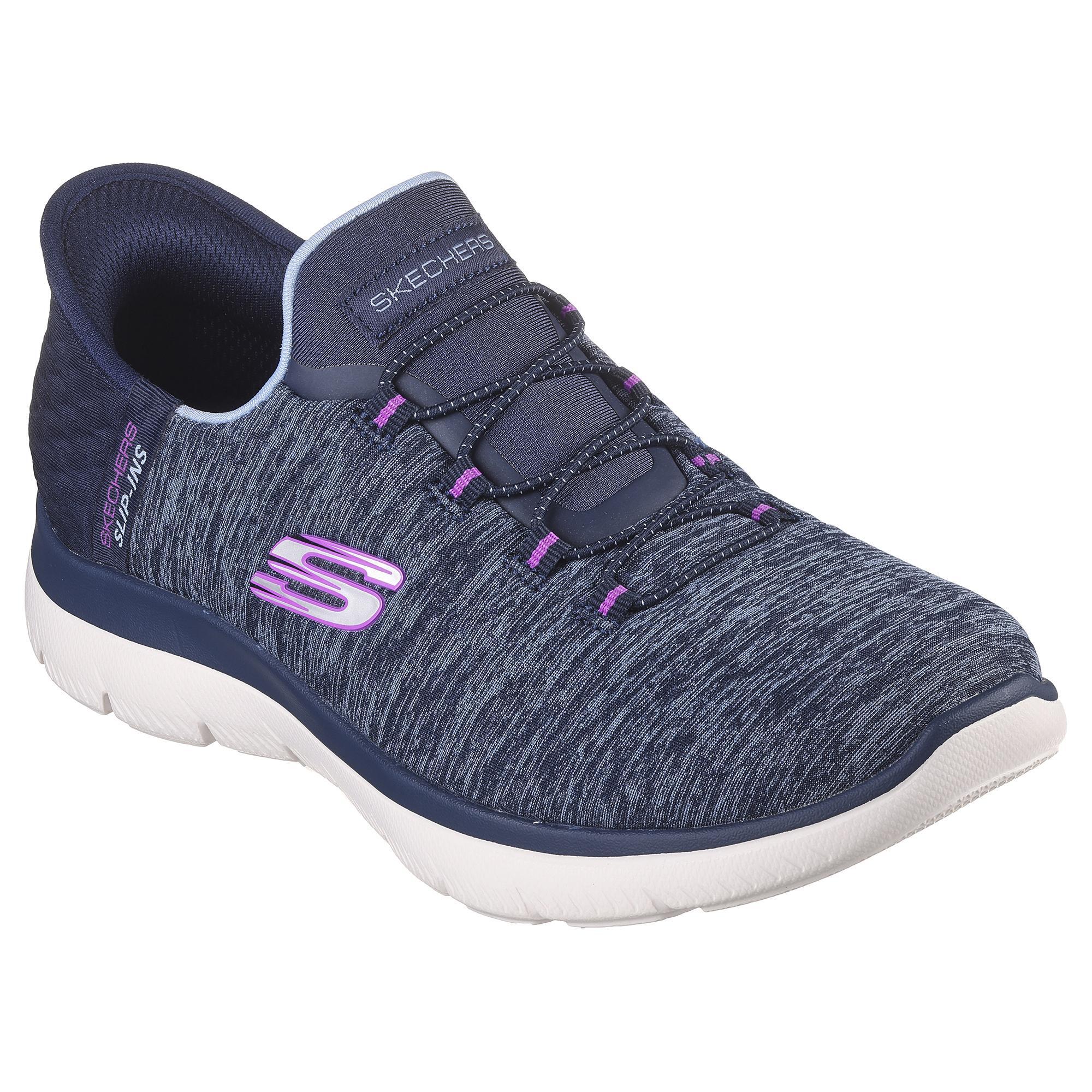 Zapatillas azul marino mujer skechers new arrivals