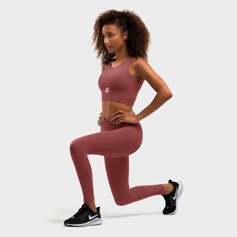 Brassière sport Fitness Femme Crunch Copper Rouge Cuivré