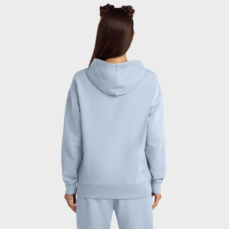 Sweat à capuche femme Lifestyle Splash-W Bleu électrique