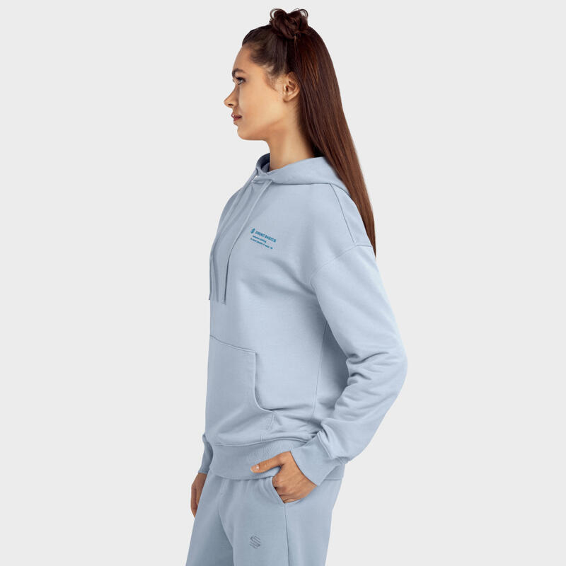 Dames Lifestyle hoodie voor Splash-W SIROKO Elektrisch Blauw