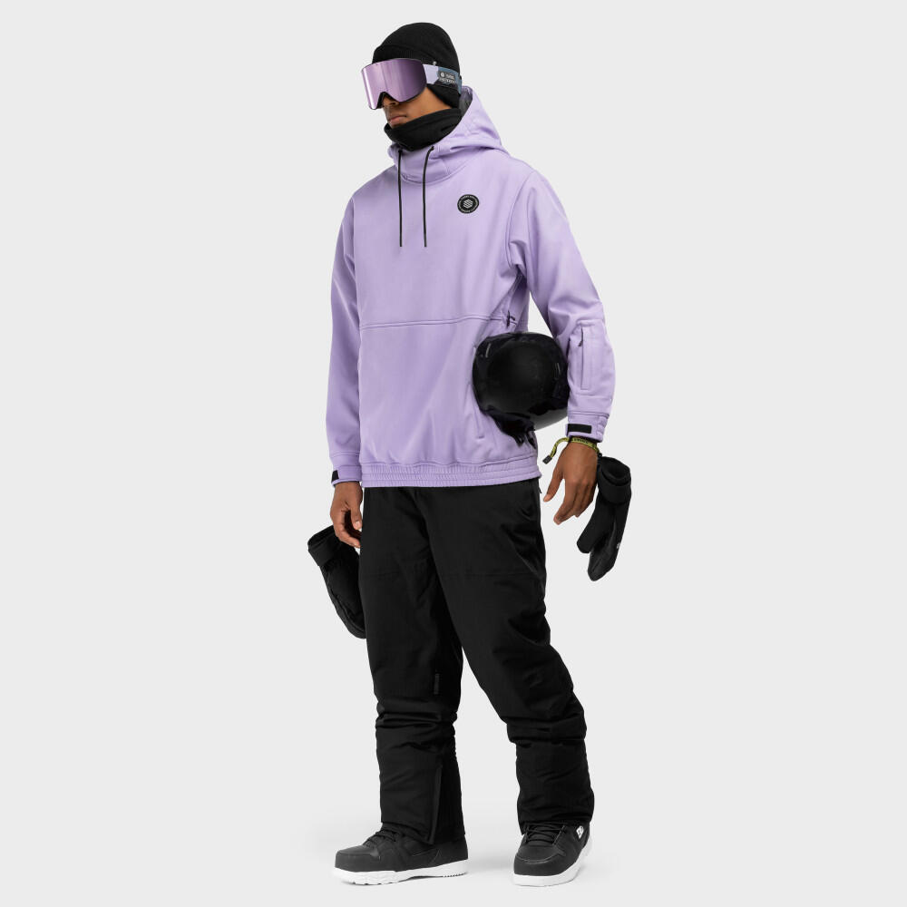 Men's snowboard jacket Winter Sports W1 Snowy Lavender