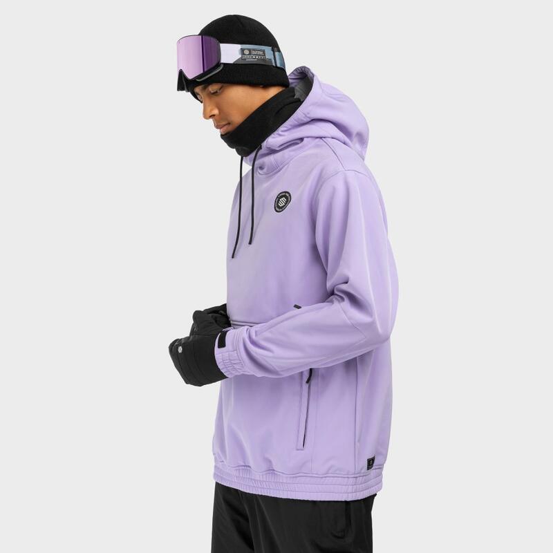 Giacca da snowboard da uomo Sport invernali W1 Snowy SIROKO Lavanda