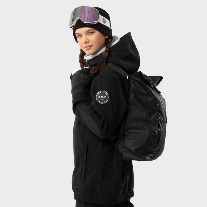 Veste snowboard femme Sports d'hiver W1-W Skywalk Noir