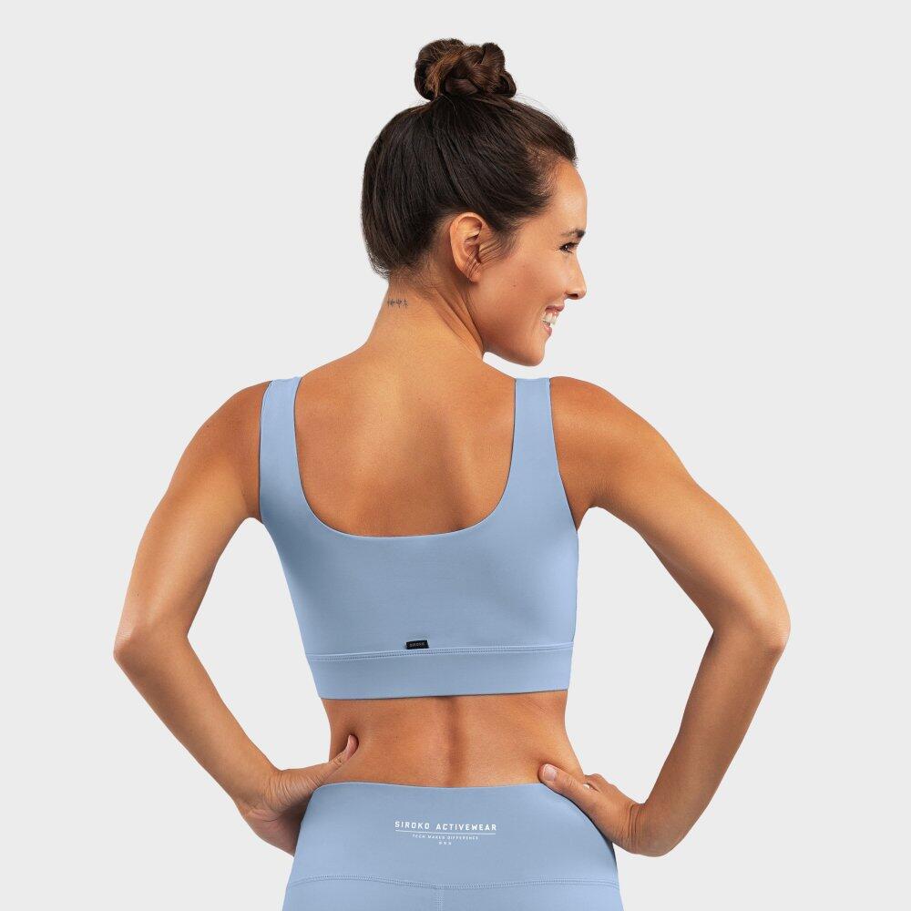 Reggiseno fitness donna Fartlek Blue Sky Blue