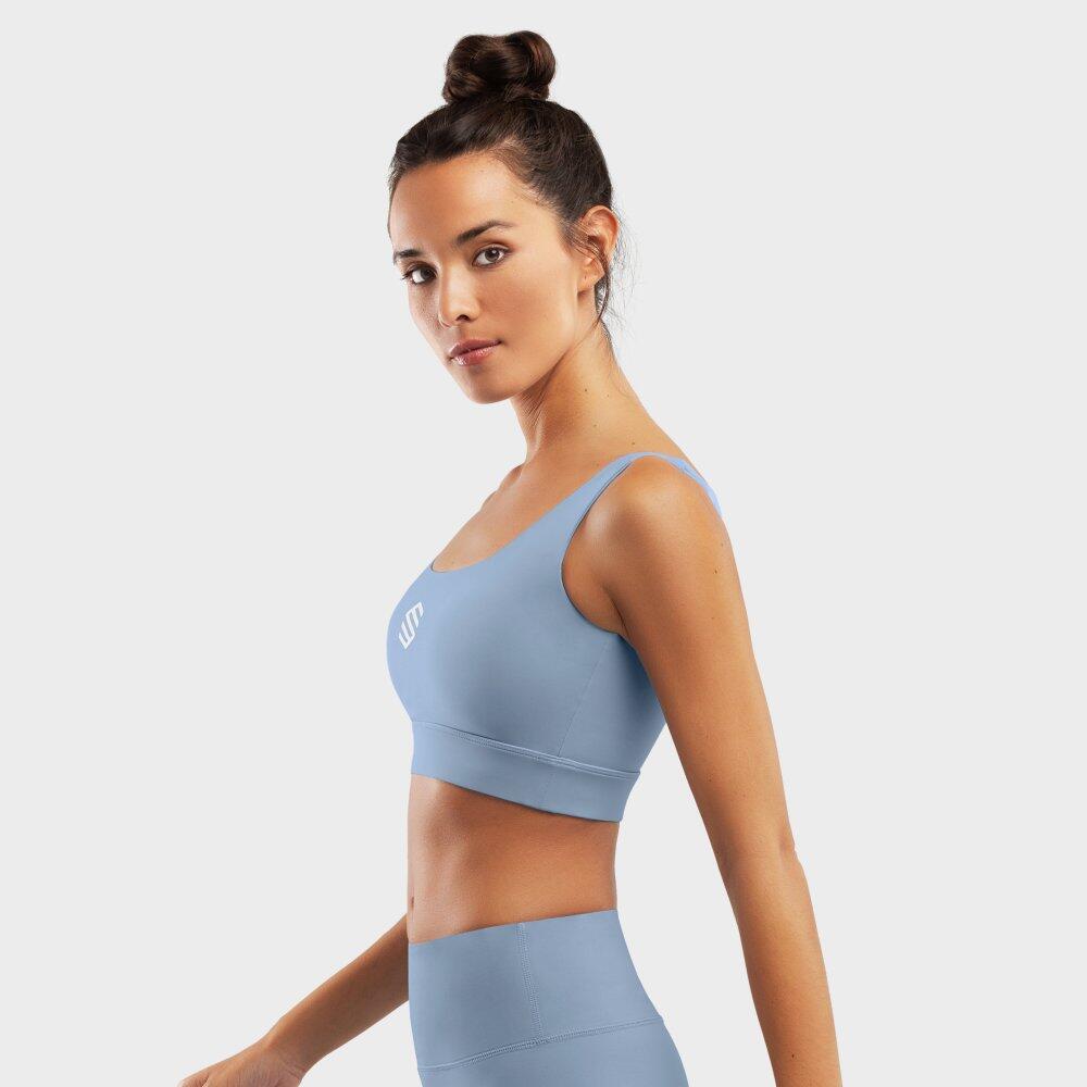 Reggiseno fitness donna Fartlek Blue Sky Blue