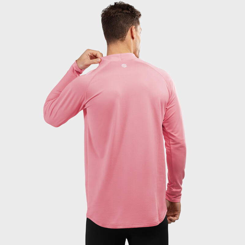 Sous-maillot thermique Sports d'hiver SIROKO Slush Pink Rose Bonbon Homme