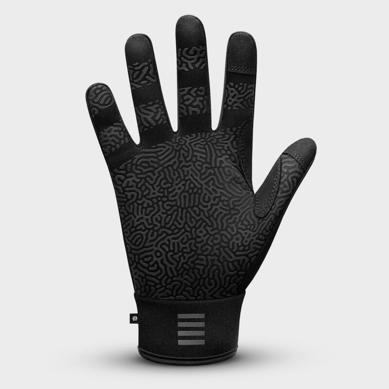 Gants vélo d'hiver Cyclisme Homme et Femme Vestkapp Noir