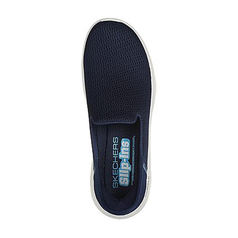 Sapatilhas de Caminhada Mulher Skechers 124963_Nvy Azul-marinho sem Atacadores