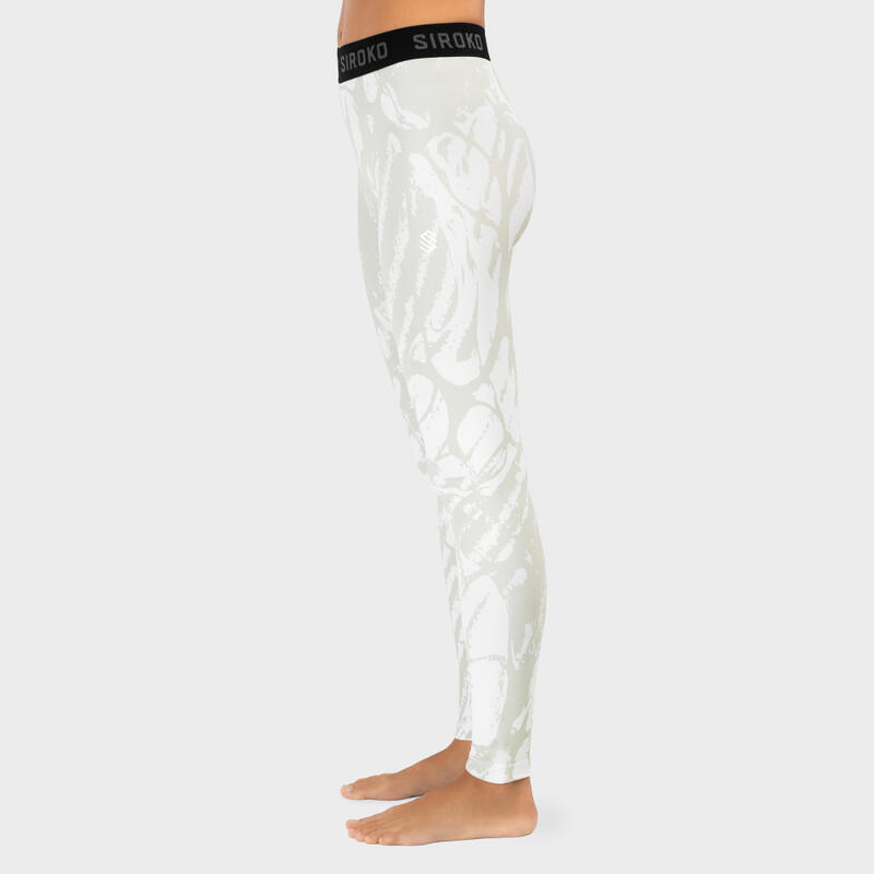 Pantaloni intimi termici da donna Sport invernali Stellar SIROKO Bianco