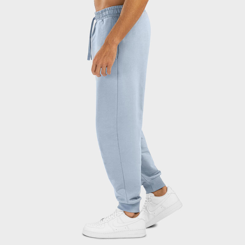 Heren Lifestyle joggingbroek Aquamarine SIROKO Elektrisch Blauw