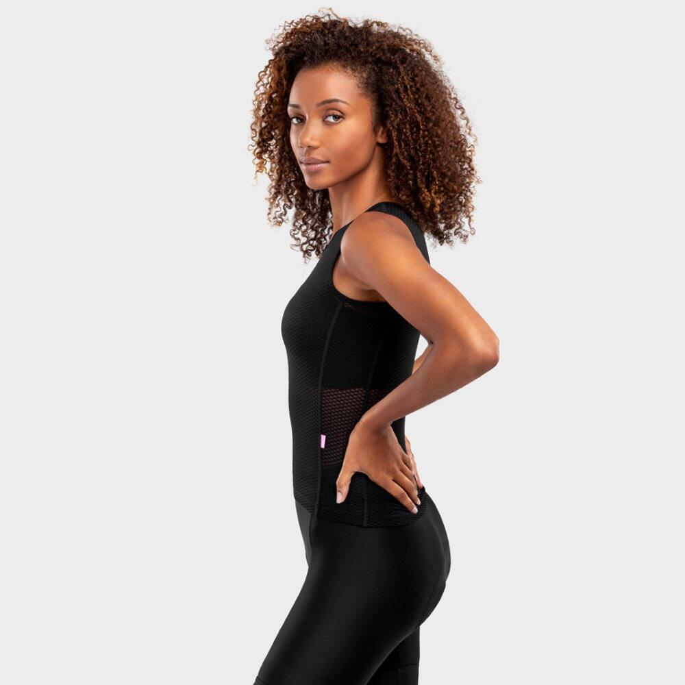 Sous maillot v lo femme Cyclisme Landscape Noir