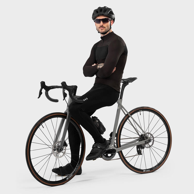 Maillot vélo manches longues laine mérinos Cyclisme Homme SRX PRO Exclusive Ma