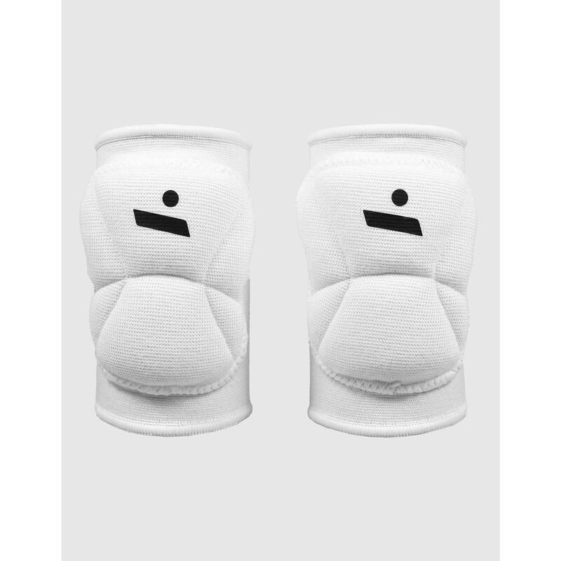 Genouillères de volley unisexes – “Spike” Enfant (taille XS) Blanc