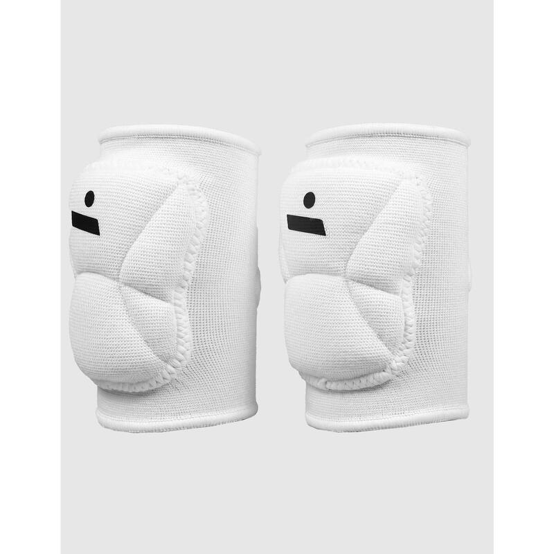 Genouillères de volley unisexes – “Spike” Enfant (taille XS) Blanc