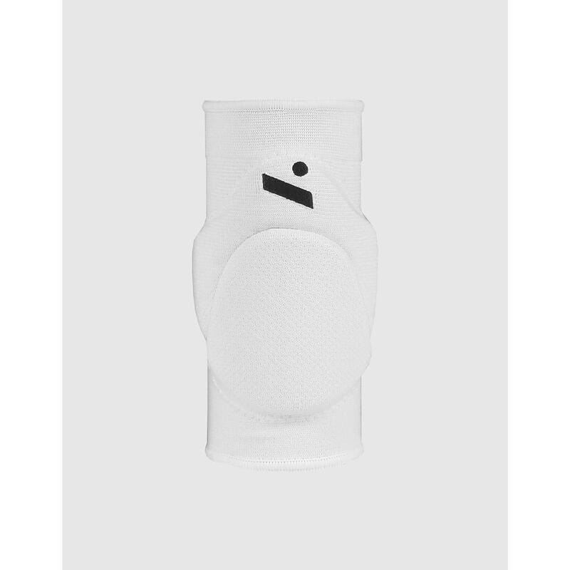 Genouillères de volley unisexes – “Sleek” (paire) blanches