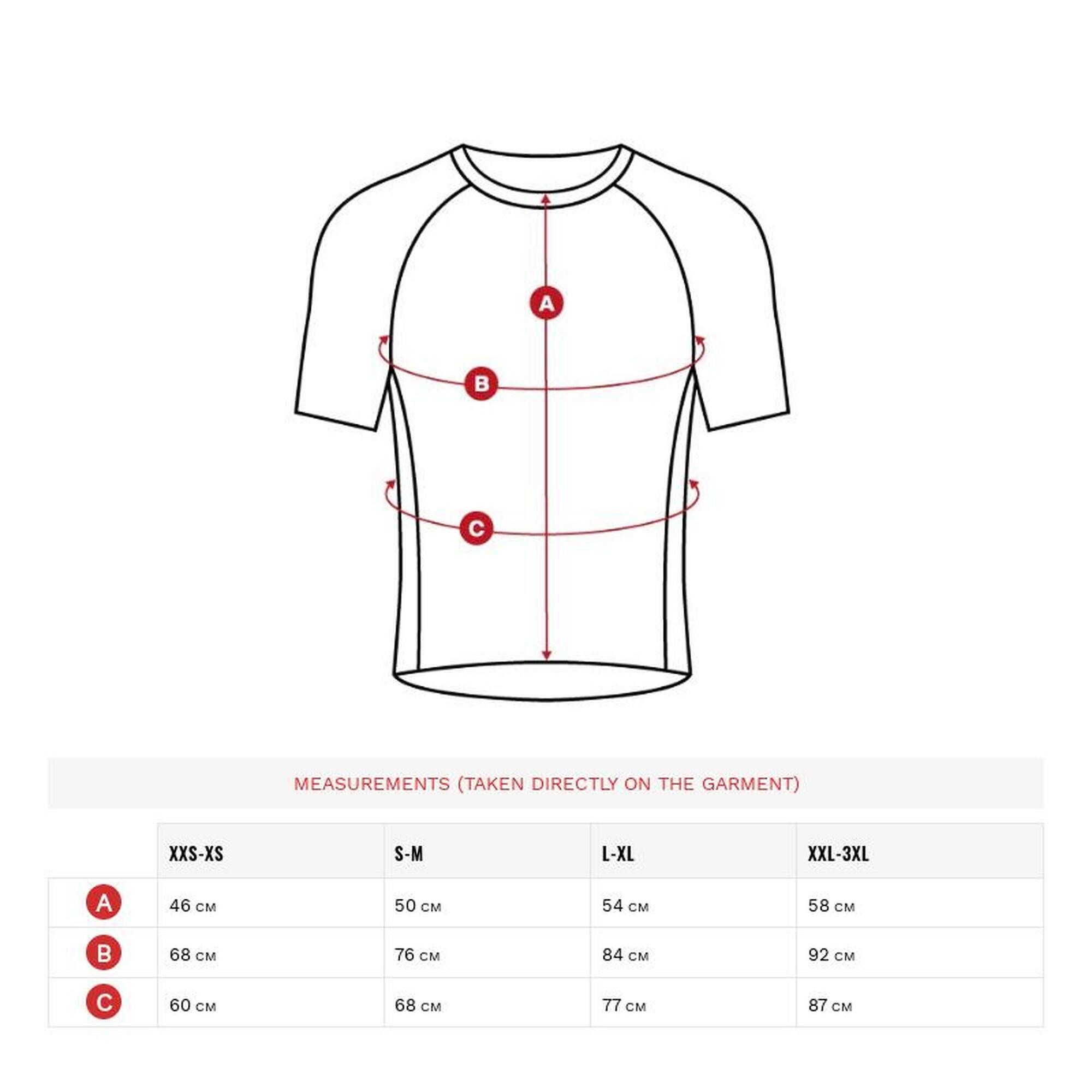 Camisola interior lã merino ciclismo homem SRX Convex SIROKO Cinzento